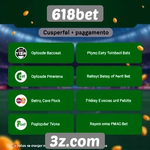 Mudanças nas opções de pagamento no 618bet